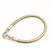 Round PU Leather Braided Bag Handles 60 cms Gold
