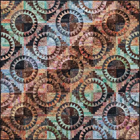 Cabin Fever Quilt Pattern by Judy Niemeyer
