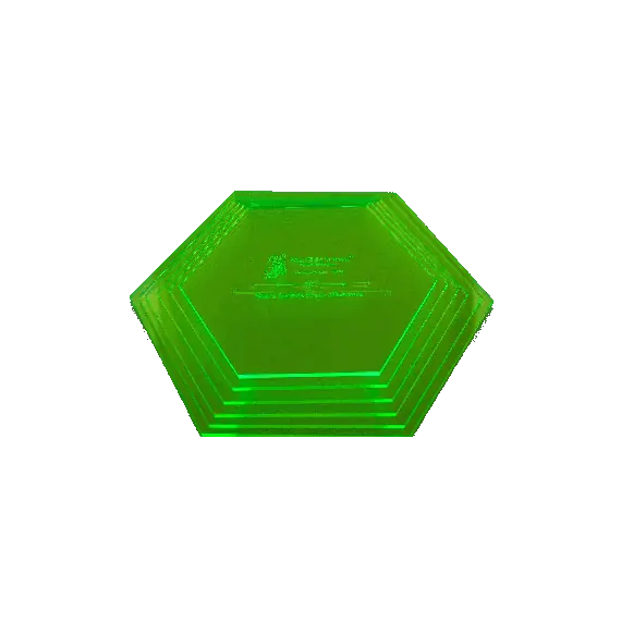 Hexagon Set Lge Patchwork Template