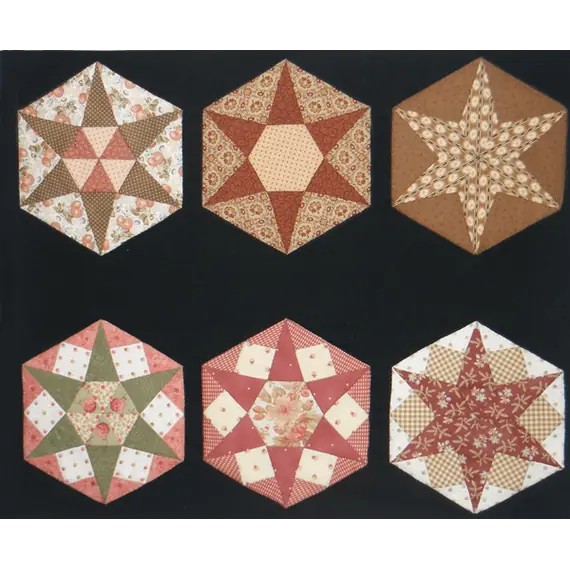 Hexagon Template Kit 01 by Zoe Clifton