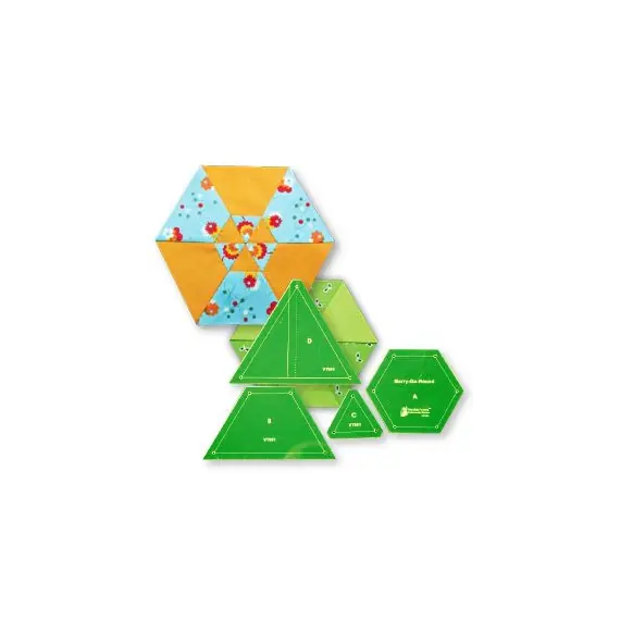 Merry Go Round Patchwork Template - Meredithe Clark