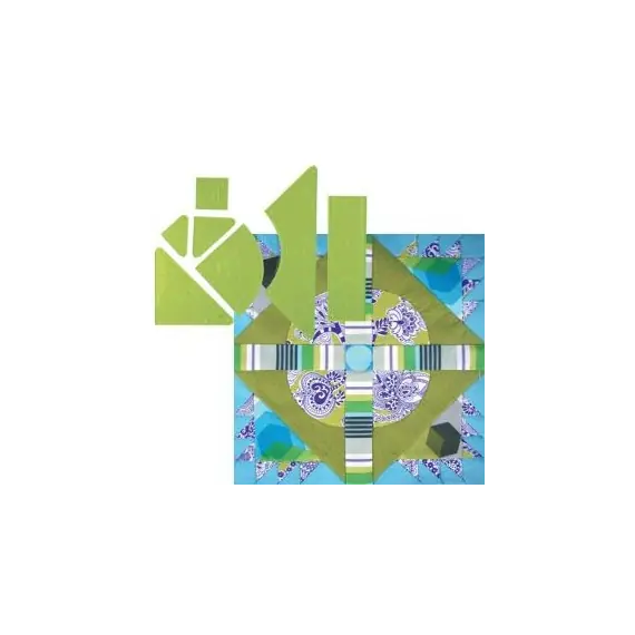 Cross Roads Patchwork Template Meredithe Clark Signature Collection