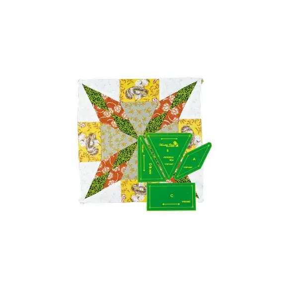Jackaroo Star Patchwork Template Meredithe Clark
