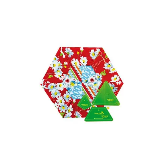 All Pied Up Patchwork Template Playing with Hexagons Series