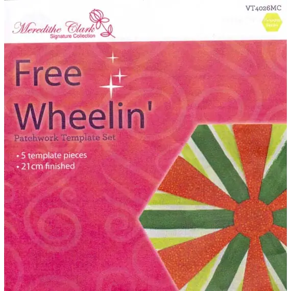 Free Wheelin' Patchwork Template - Meredithe Clarke Signature Collection
