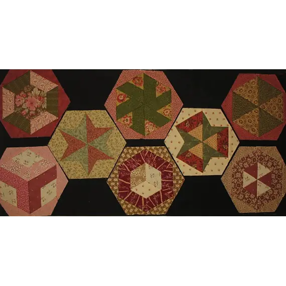 Hexagon Template Kit 05 by Zoe Clifton