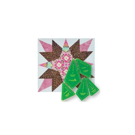 Prairie Star Patchwork Template - Meredith Clark Signature Collection
