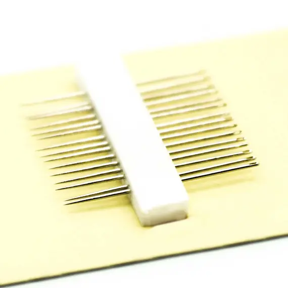 Clover Gold Eye Quilting Needles Size 12