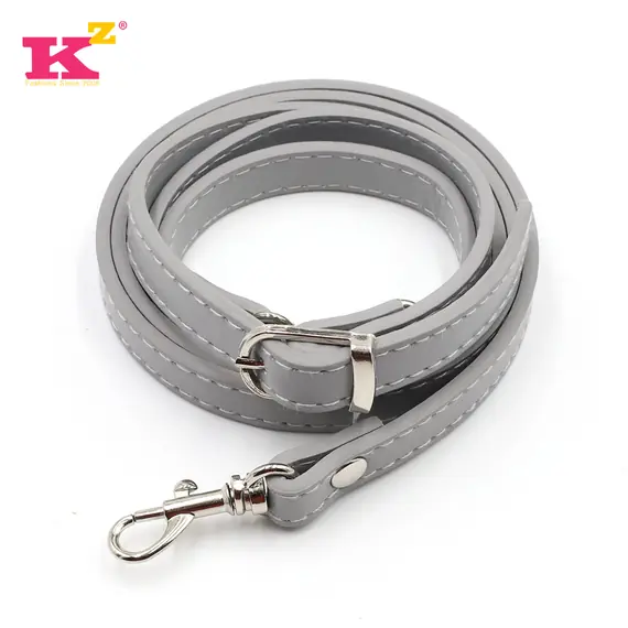 Leather Bag Handle Single Strap with Buckle and Clips 100 to 120 cms Multiple Colours Available