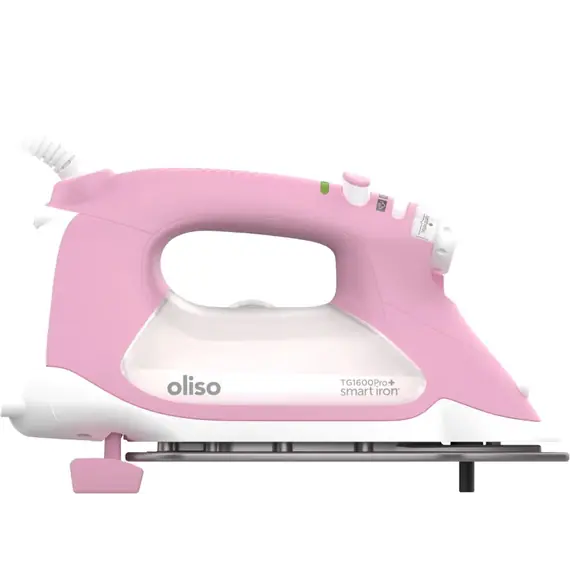 Pink Oliso Pro Plus Smart Iron - TG1600Pro  SEE VIDEO