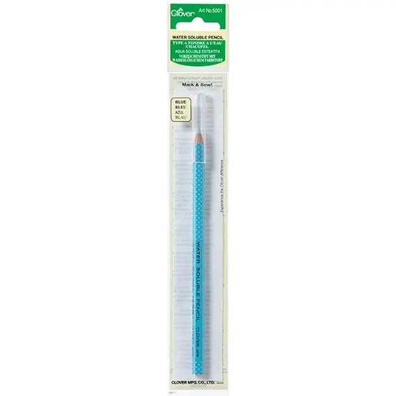 Water Soluble Pencil BLUE by Clover