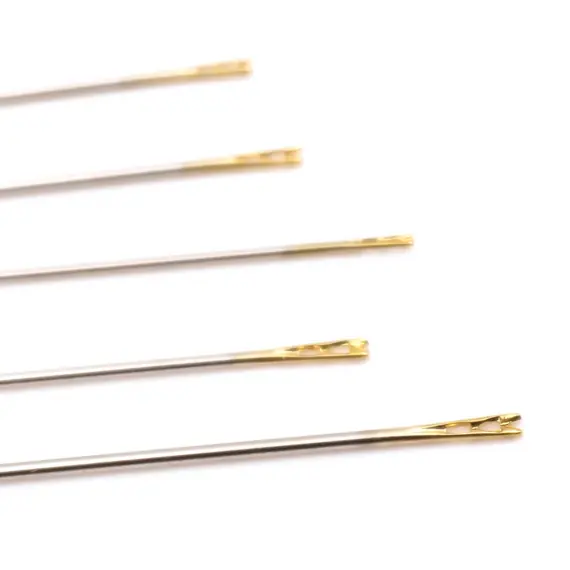 Clover Gold Eye Quilting Needles Size 12
