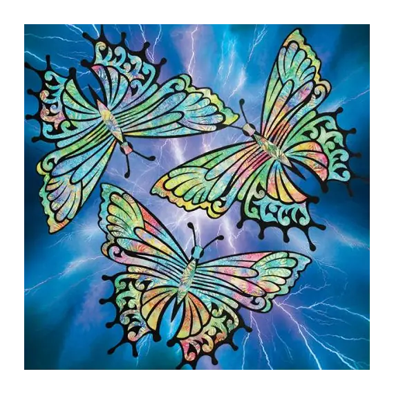 Deep Amethyst Bolt Hoffman Quilt Panel 43 x 43 Inches Digital Print