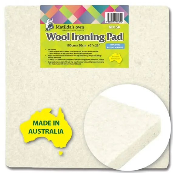 Wool Ironing Pad Matilda's Own 60" x 20"