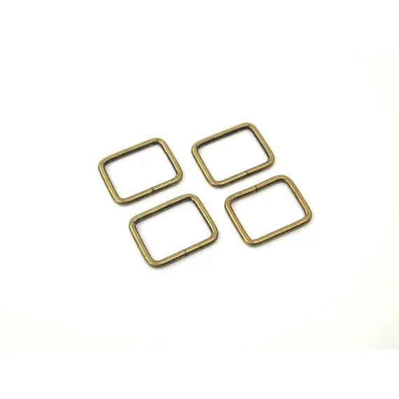Rectangle Rings Antique 1 Inch (25mm) x 4 by Sallie Tomato