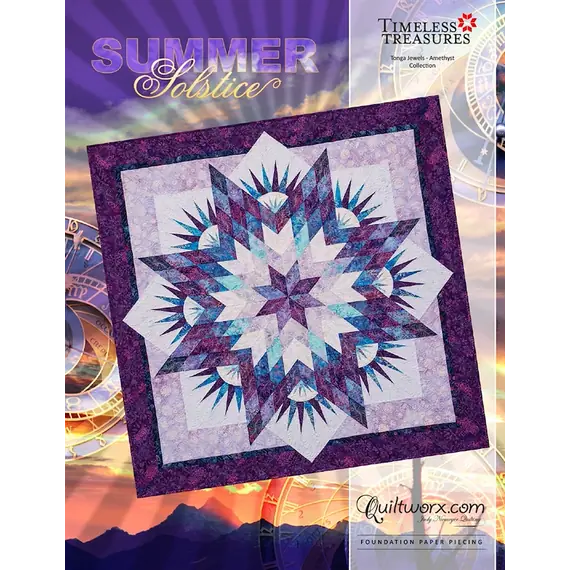 Summer Solstice Quilt Pattern by Judy Niemeyer
