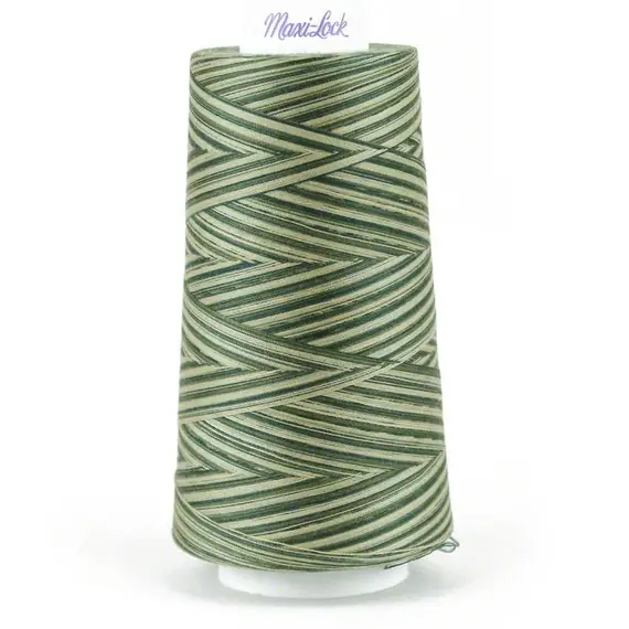 Forestry Mint Swirls Maxi-lock 3000yd Polyester Serger Overlocker Thread