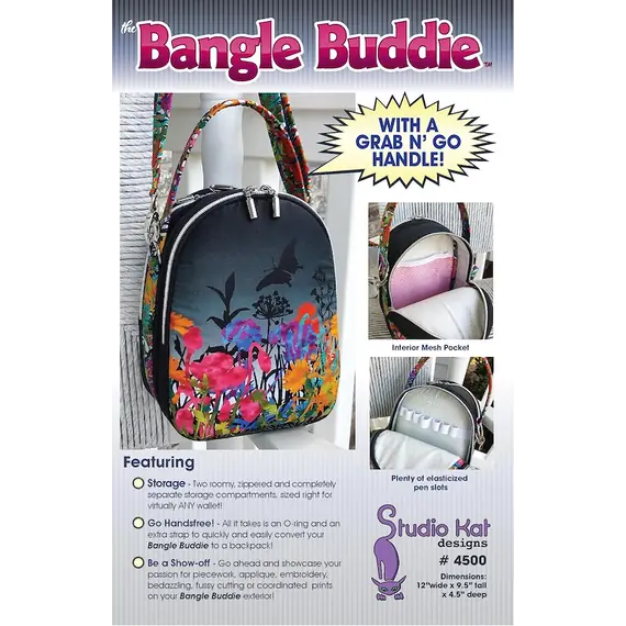 Bangle Buddie Bag Pattern by Studio Kat Designs