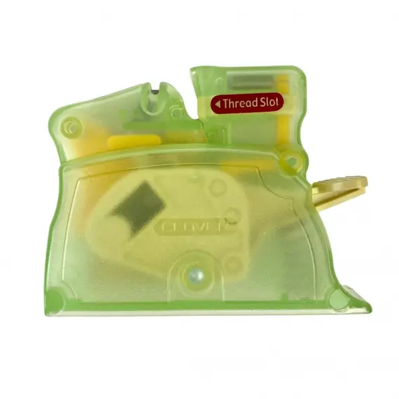 Green Desk Needle Threader by Clover - See Video