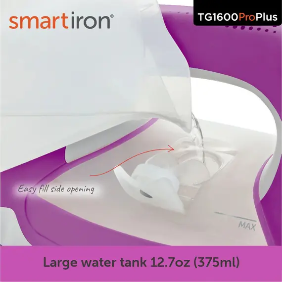 Purple Oliso Pro Plus Smart Iron - TG1600Pro  SEE VIDEO