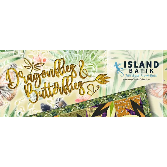 Dragonflies and Butterflies Quilt Pattern by Judy Niemeyer