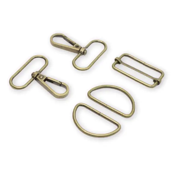 Basic 3 Antique 1 1/2 Inch (32mm) Hardware Kit by Sallie Tomato