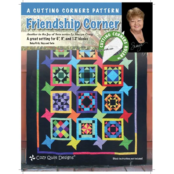 Friendship Corner Pattern by Cozy Quilt Designs