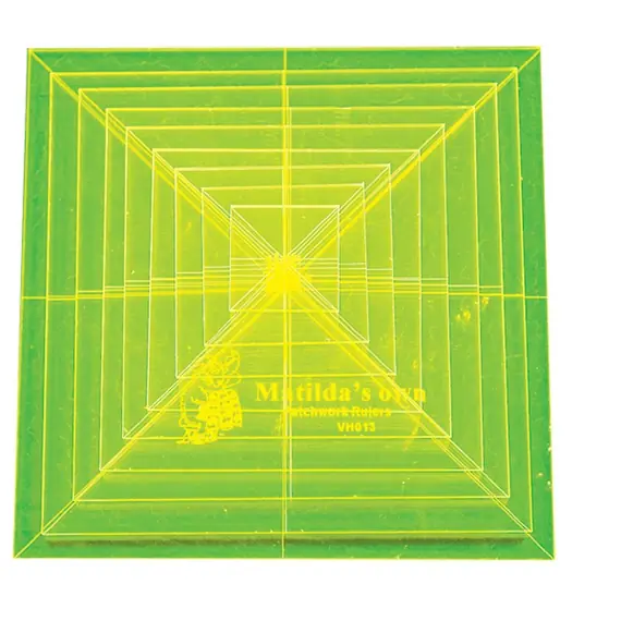 Matildas Own Small Square Set 11 Patchwork Template Set 0.75in to 2.75in