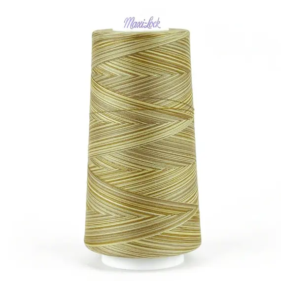 Butter Toffee Swirls Maxi-lock 3000yd Polyester Serger Overlocker Thread