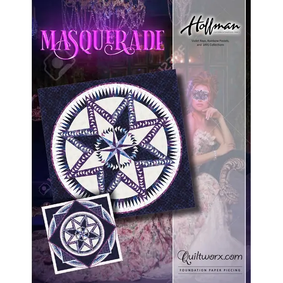 Masquerade Quilt Pattern by Judy Niemeyer