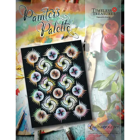 Painters Palette Quilt Pattern by Judy Niemeyer