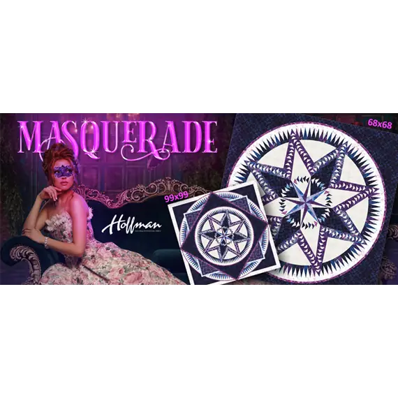 Masquerade Quilt Pattern by Judy Niemeyer