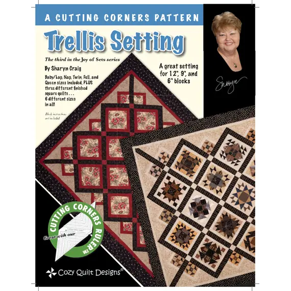 Trellis Setting Pattern by Cozy Quilt Designs