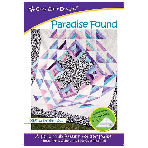 Paradise Found Pattern by Cozy Quilt Designs - Image of Pattern Cover