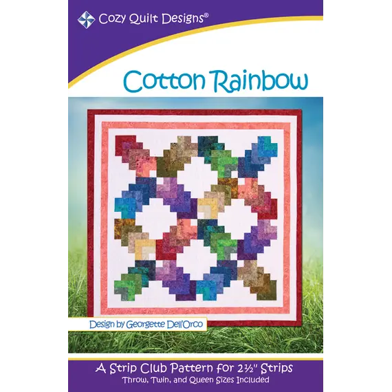 Cozy Rainbow Pattern by Cozy Quilt Designs