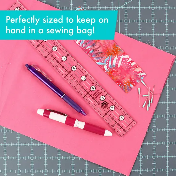 Creative Grids Quilt Ruler 1.5" x 12.5" CGR15125 SEE VIDEO