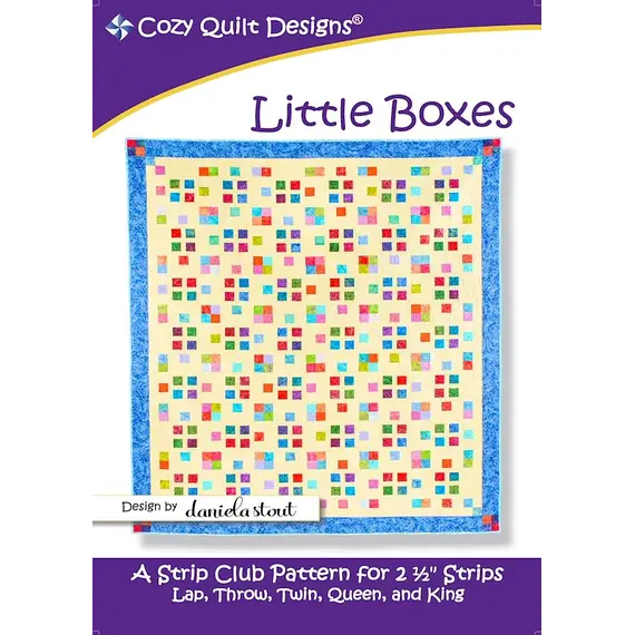 Little Boxes Pattern by Cozy Quilt Designs