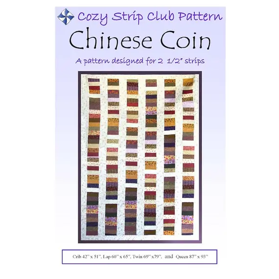 Chinese Coin Pattern by Cozy Quilt Designs
