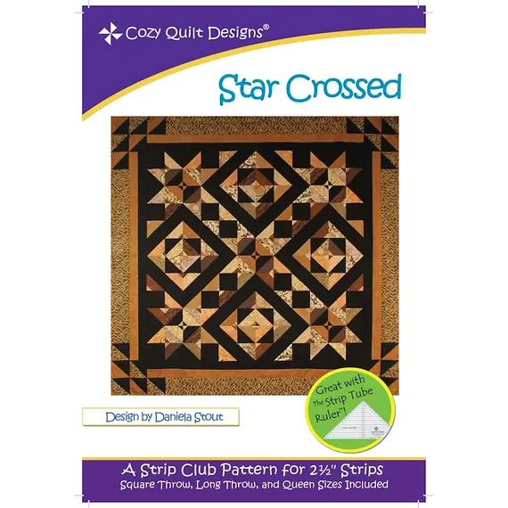 Star Crossed Pattern by Cozy Quilt Designs - Image of Pattern Cover