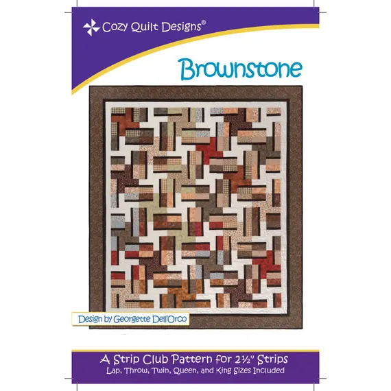 Brownstone Pattern by Cozy Quilt Designs