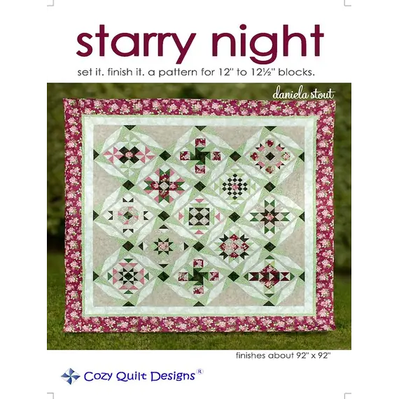 Starry Night Pattern by Cozy Quilt Designs