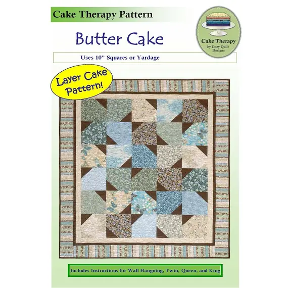 Butter Cake Pattern by Cozy Quilt Designs