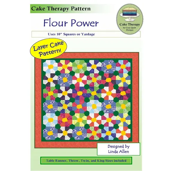 Flour Power Pattern by Cozy Quilt Designs