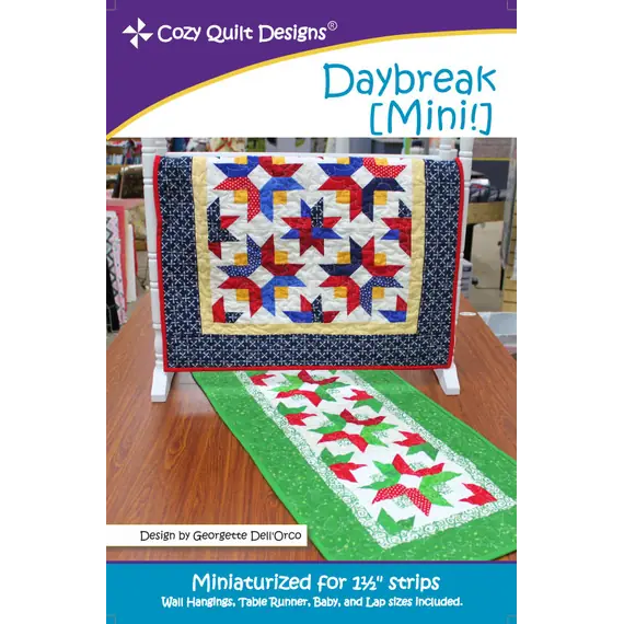 Daybreak Mini Pattern by Cozy Quilt Designs