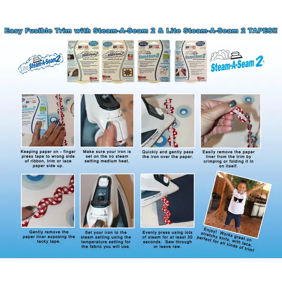 Steam A Seam 2 Instructions