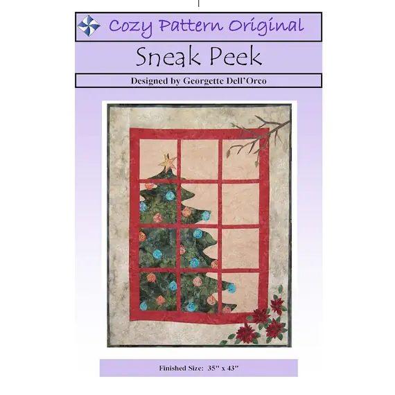 Sneak Peek Pattern by Cozy Quilt Designs
