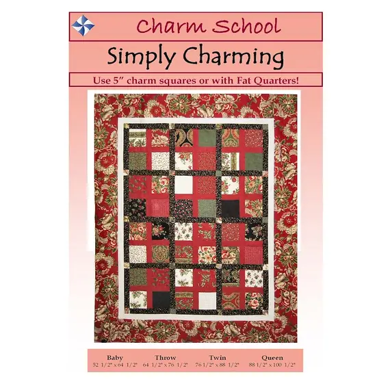 Simply Charming by Cozy Quilt Designs - Image of Pattern Cover