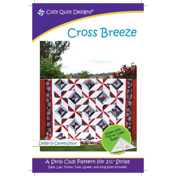 Cross Breeze Pattern by Cozy Quilt Designs