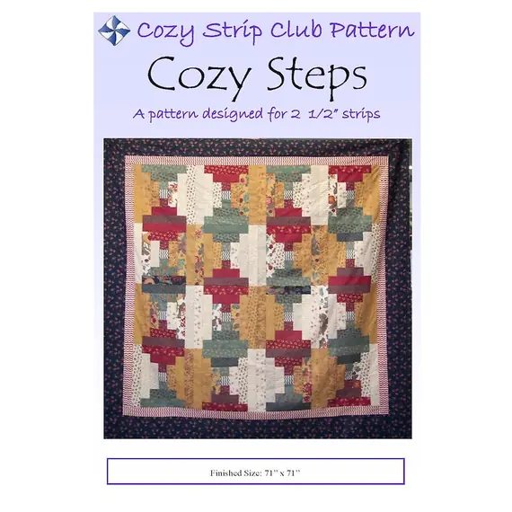 Cozy Steps Pattern by Cozy Quilt Designs