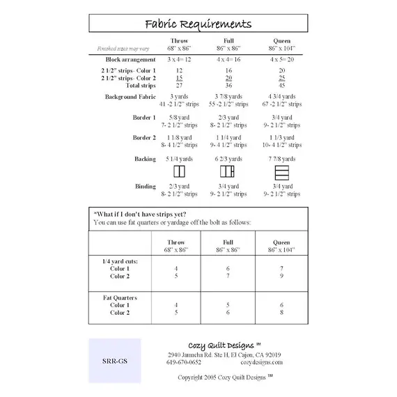 Gallantly Streaming Quilt Pattern by Cozy Quilt Designs